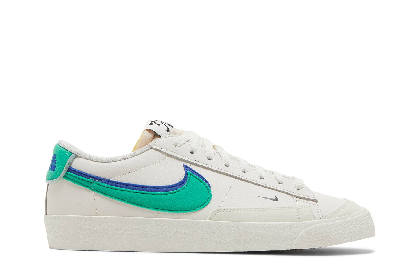 Nike Blazer Low 72 Double Swoosh 'Sail Green Blue' DO9777-001