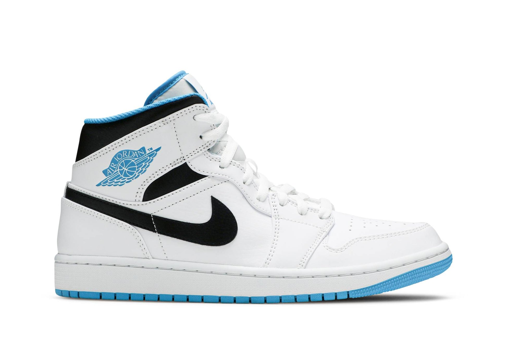 Air Jordan 1 Mid Laser Blue 554724-141
