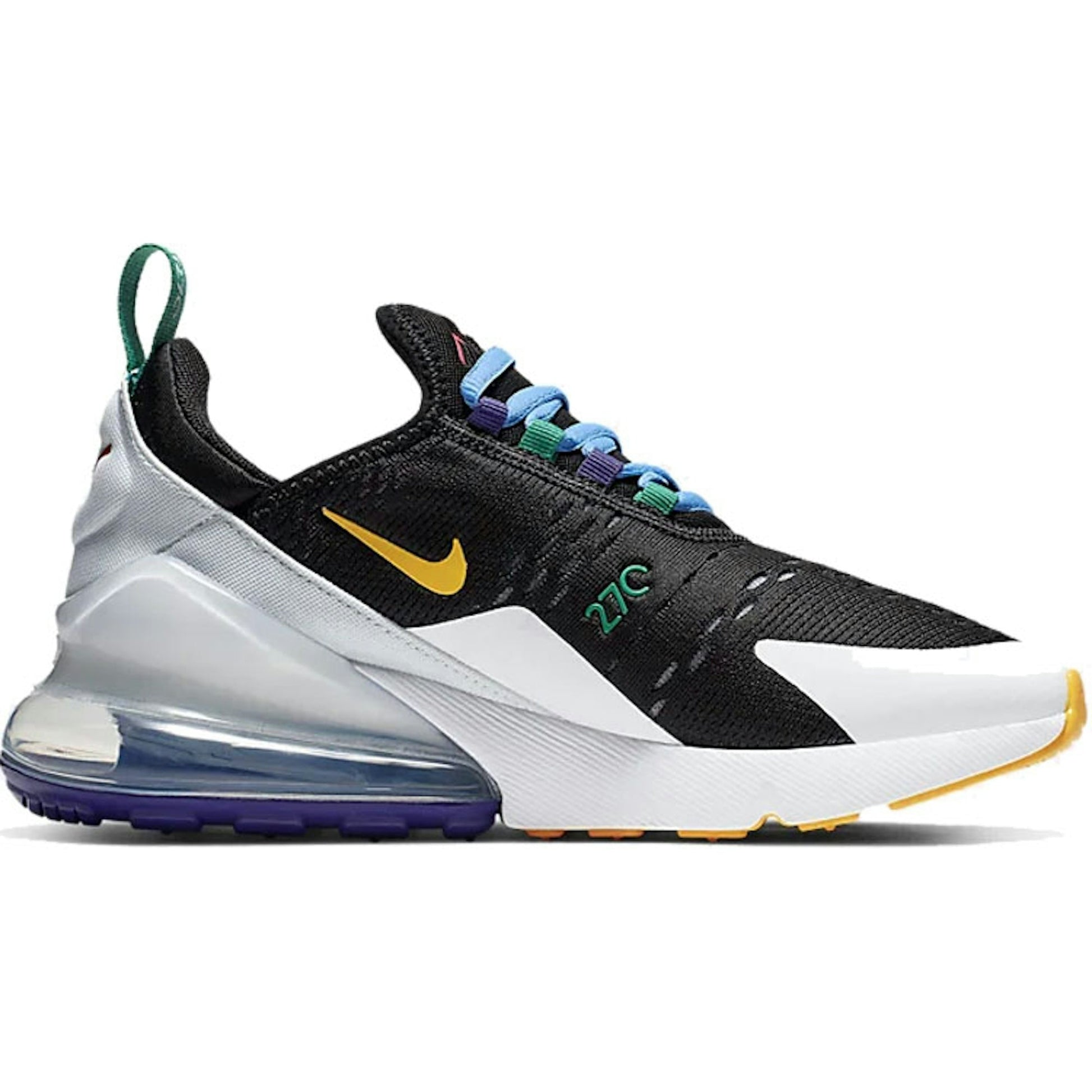 ( Youth ) Nike Air Max 270 Black White CN7078-071