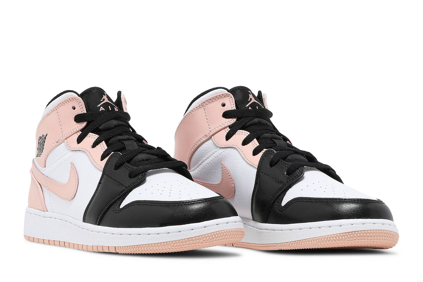 ( Grade School ) Air Jordan 1 Mid Crimson Tint 554725-133