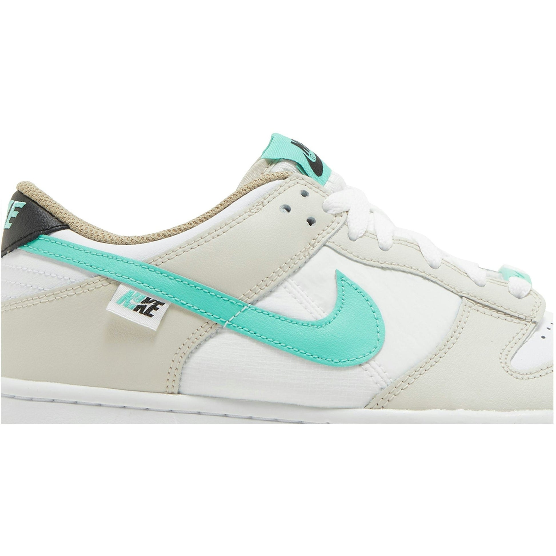 ( Grade School ) Nike Dunk Low 'Split Seam White Tan Mint' DX6063-131
