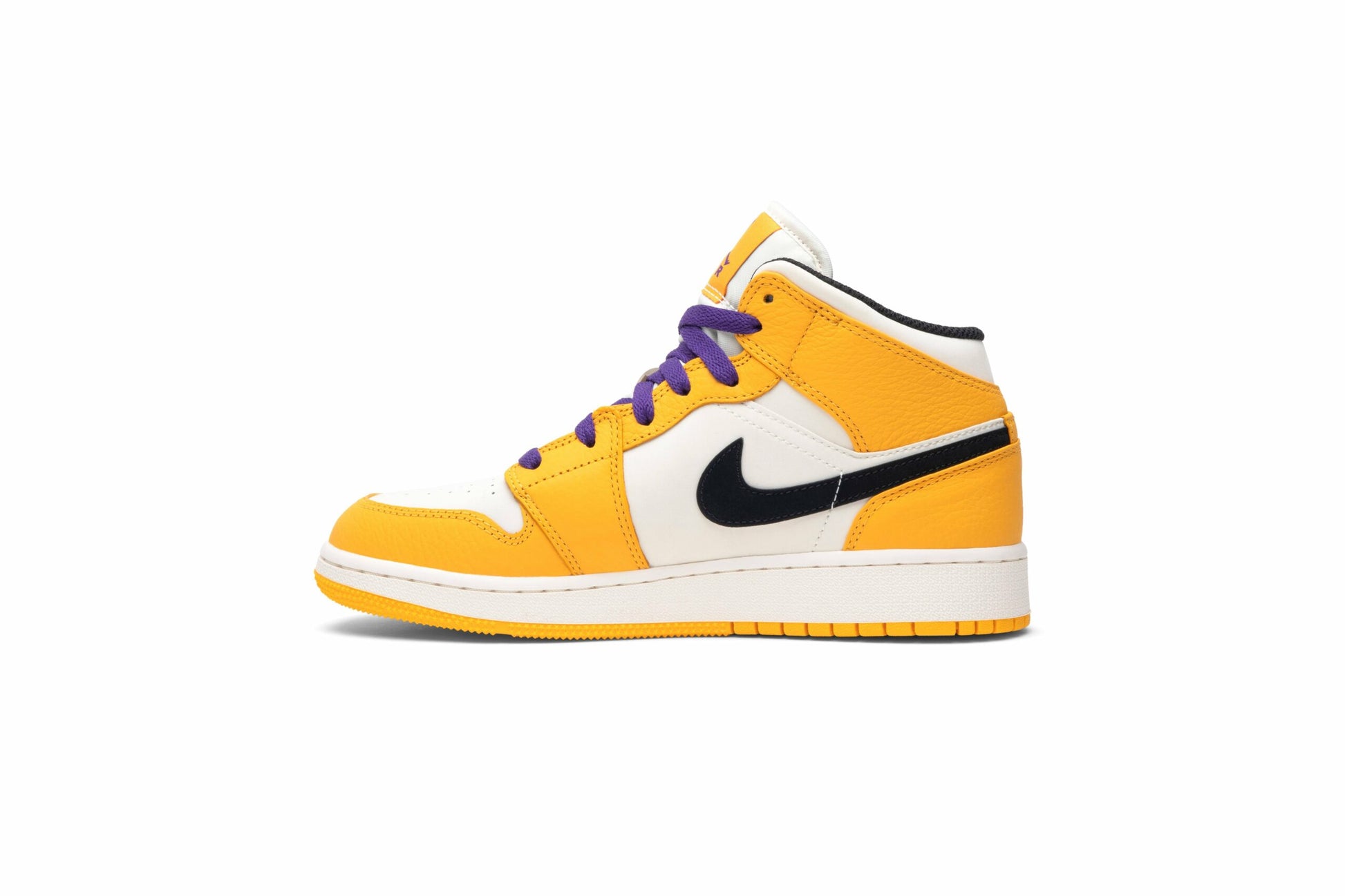 ( Grade School ) Air Jordan 1 Mid Lakers BQ6931-700