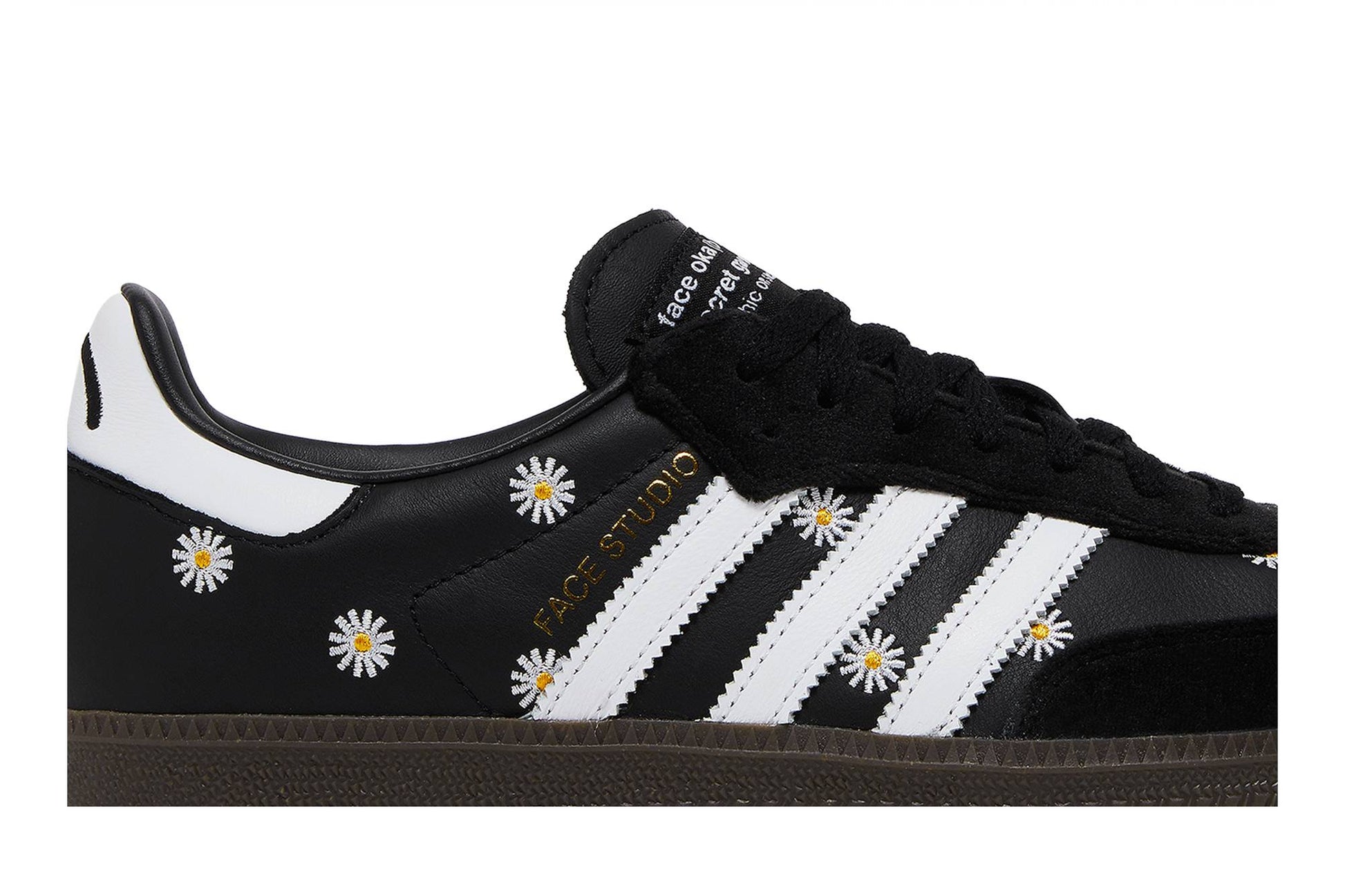 Atmos X FACE X Adidas Samba OG Embroidered Daisies H03848