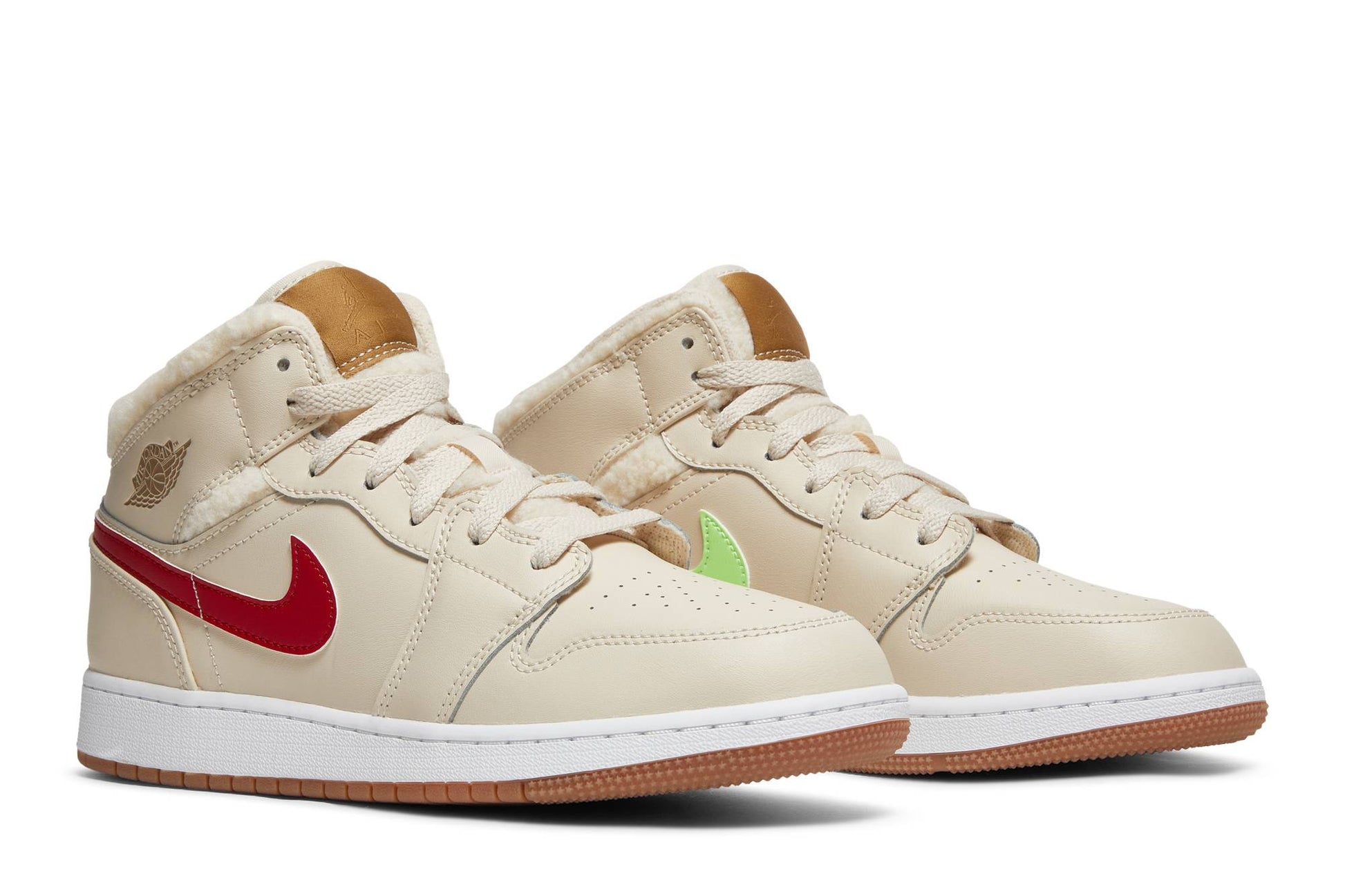 ( Grade School ) Air Jordan 1 Mid Utility 'Fleece' DO2207-264