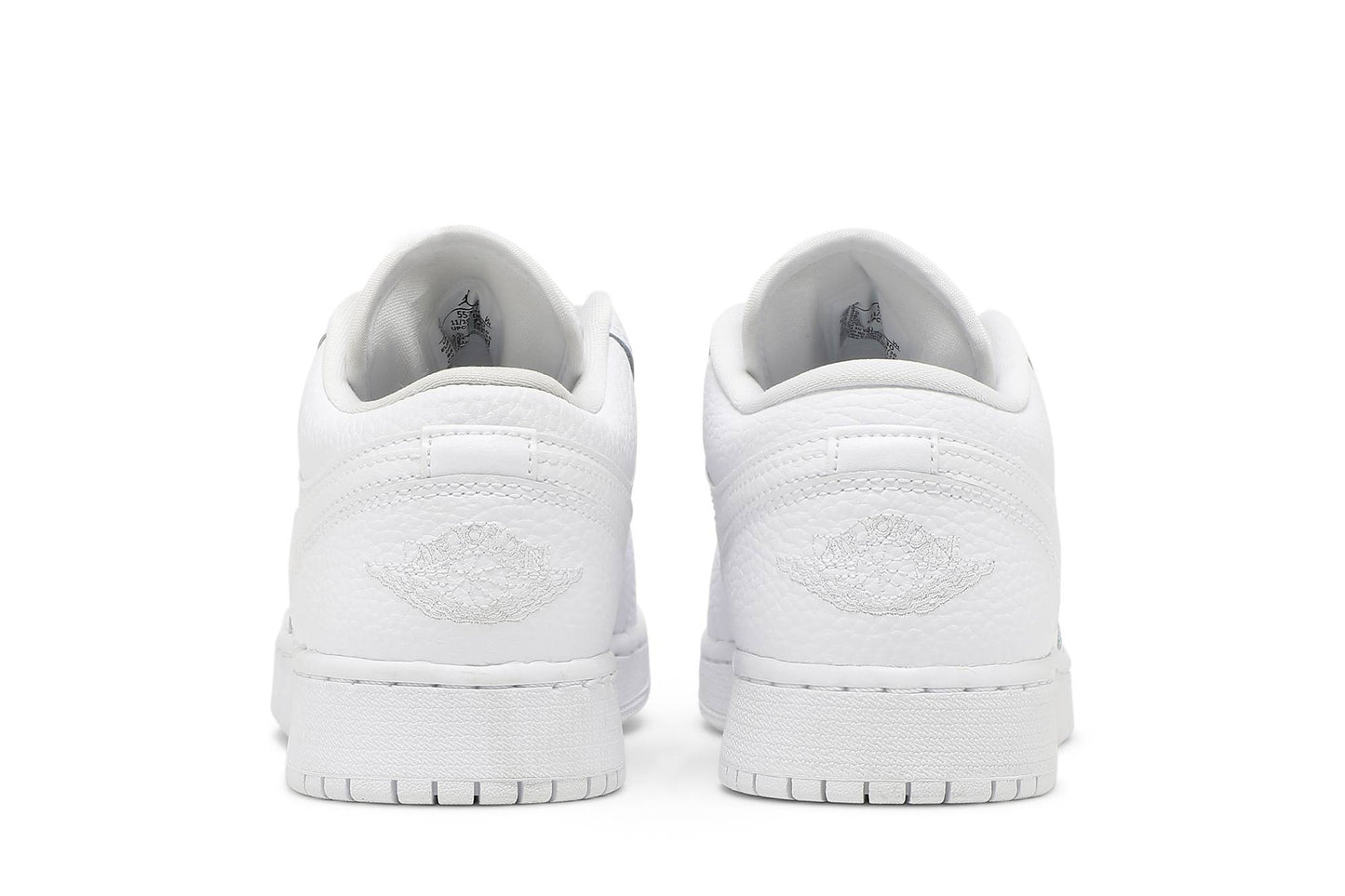 ( Grade School ) Air Jordan 1 Low Triple White 553560-130