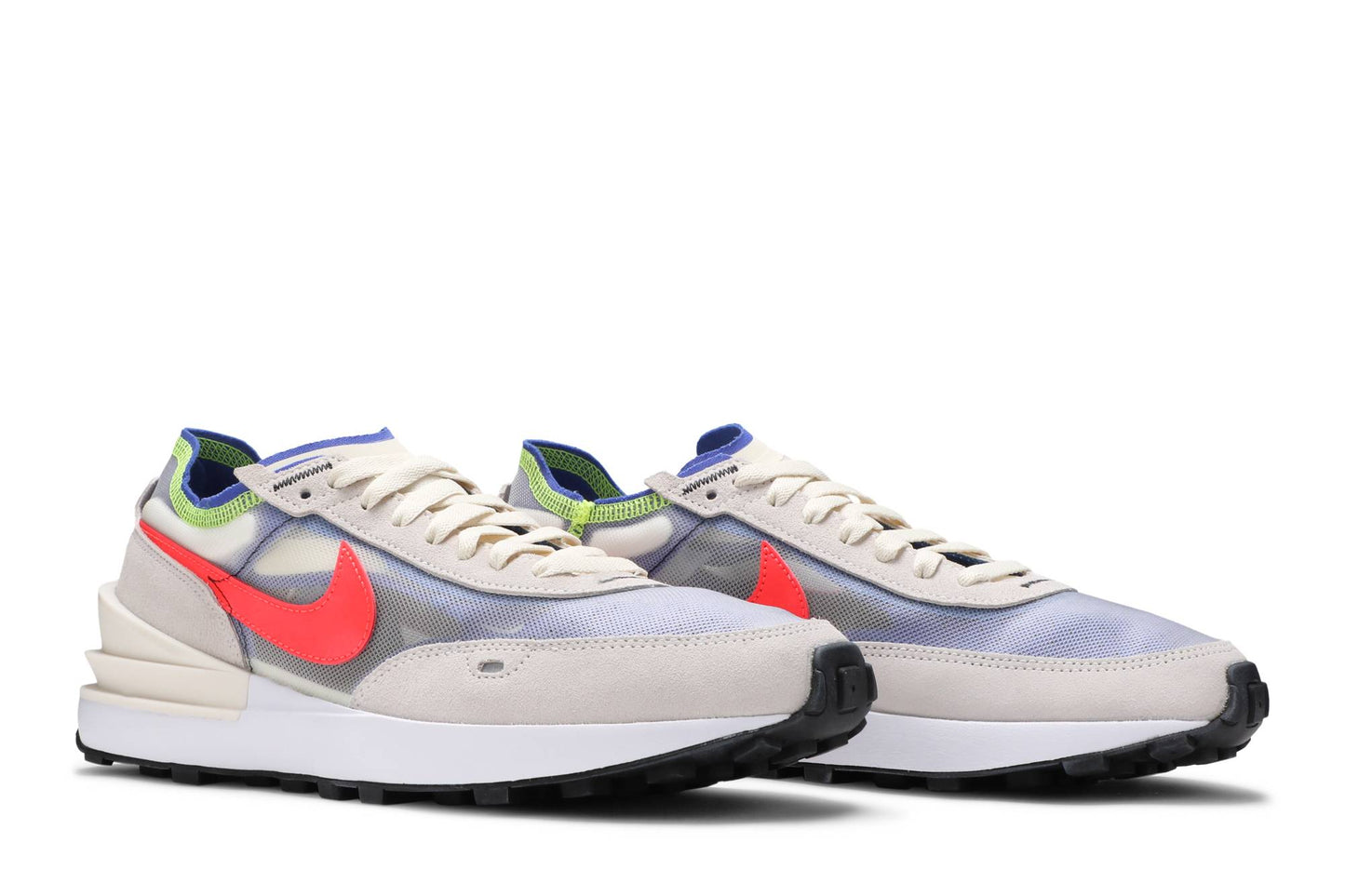 Nike Waffle One Coconut Milk Crimson Royal DA7995-101