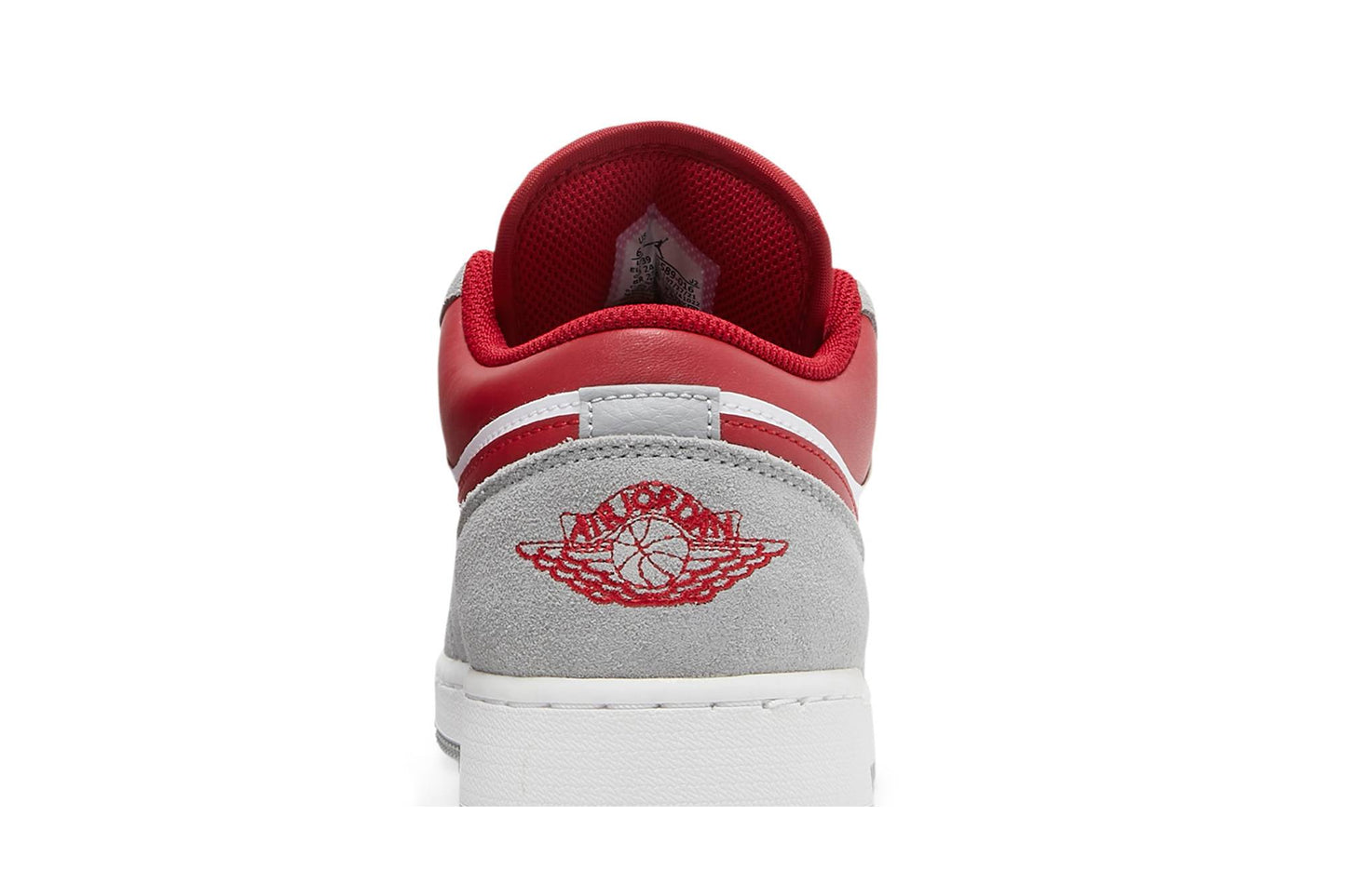 ( Grade School ) Air Jordan 1 Low SE 'Light Smoke Grey Gym Red' DM0589-016