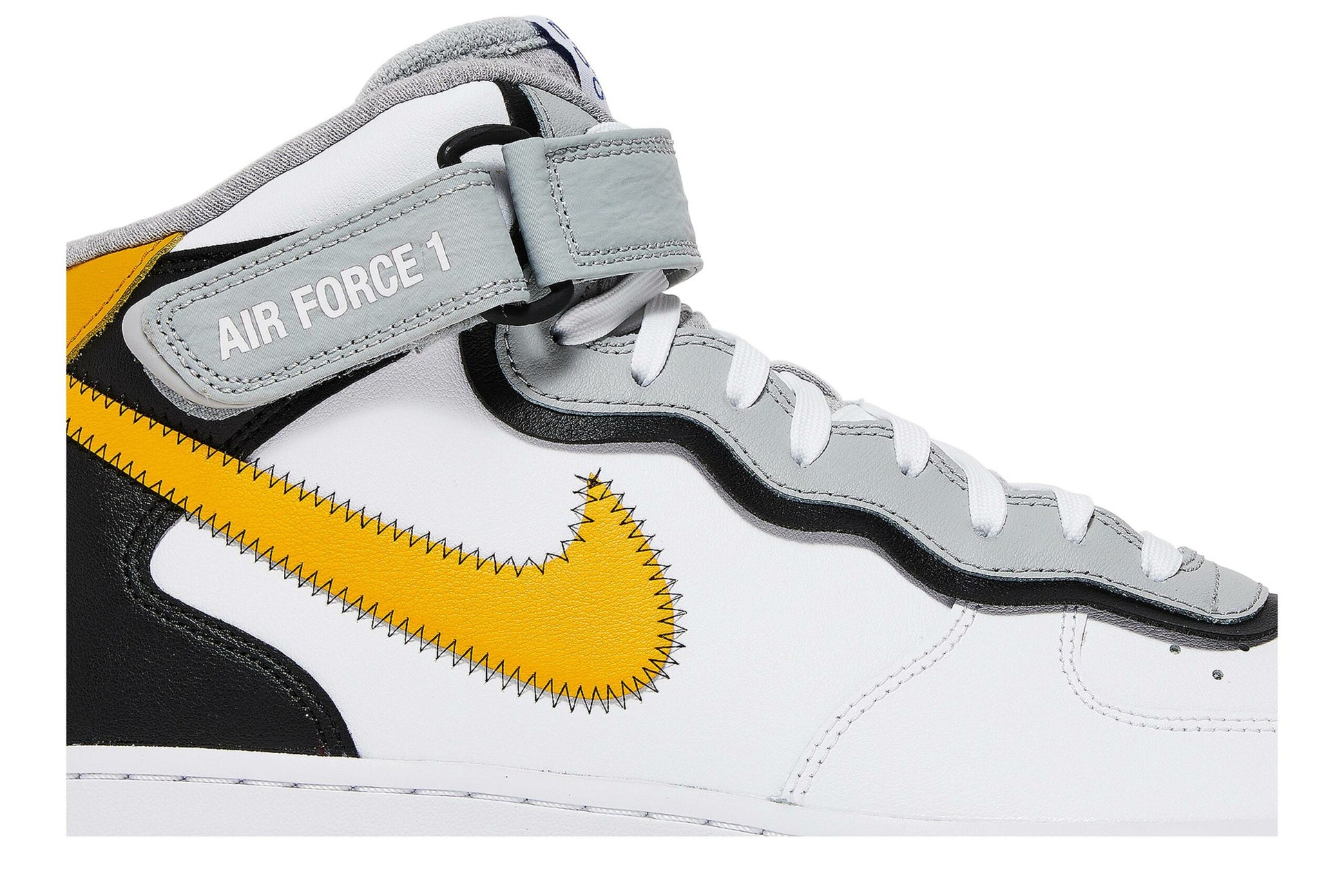 Nike Air Force 1 Mid Athletic Club White Yellow DH7451-101