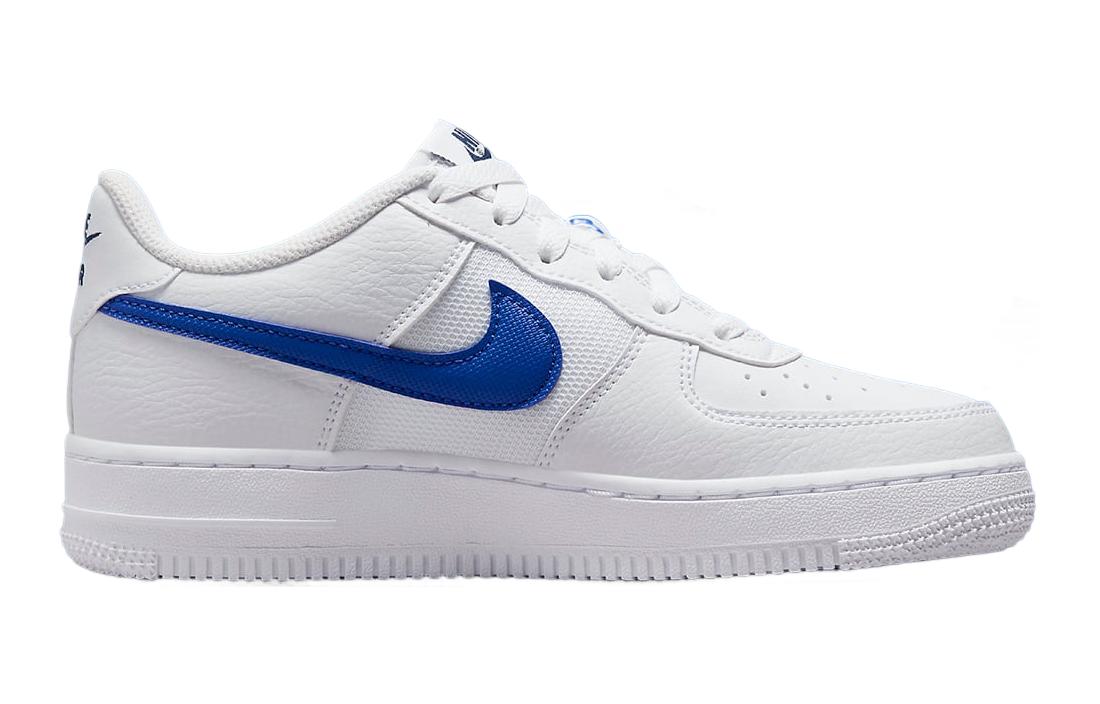 ( Youth ) Nike Air Force 1 Low White Royal Blue FN3875-100