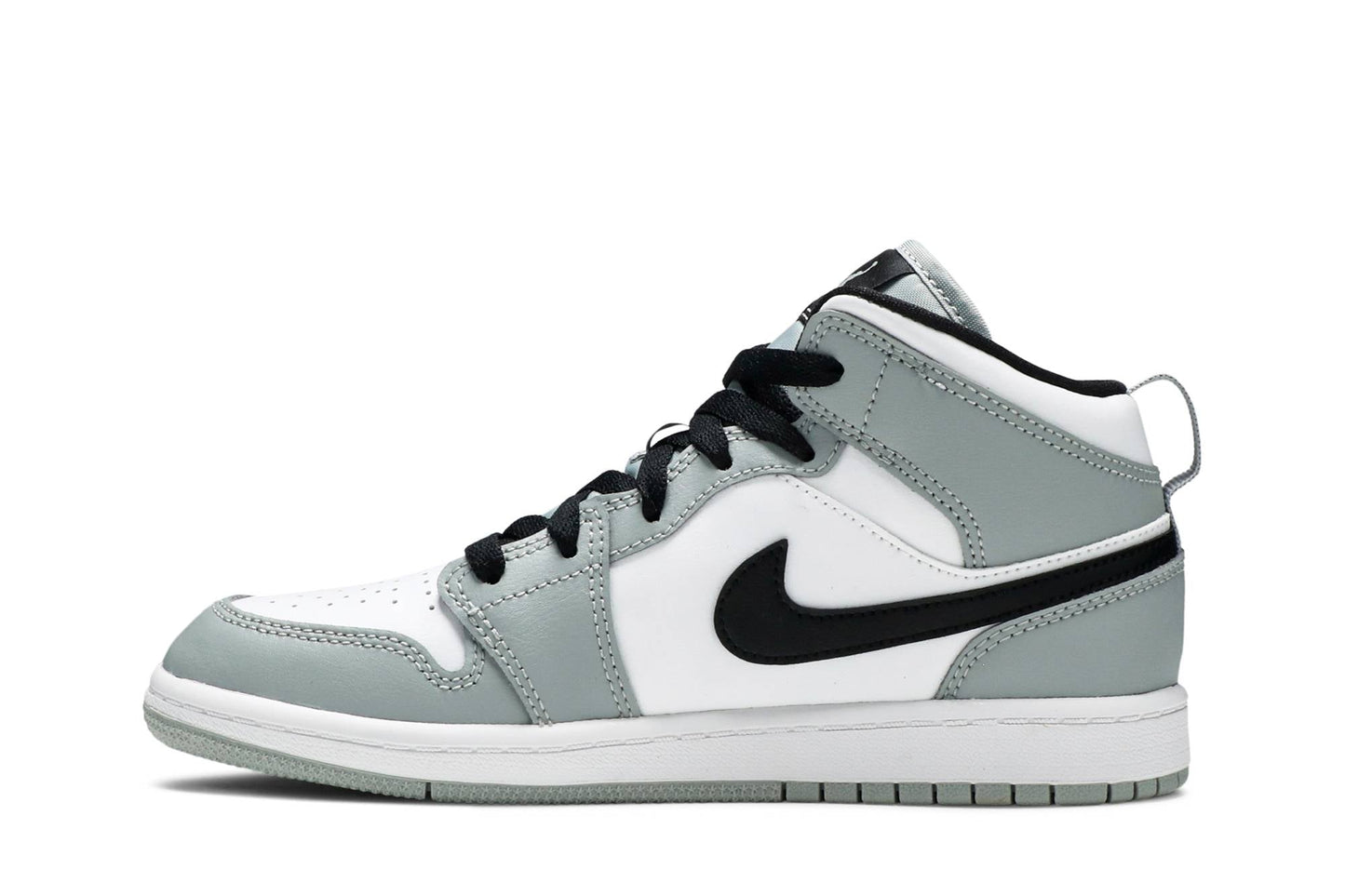 ( Preschool ) Air Jordan 1 Mid Light Smoke Grey 640734-092