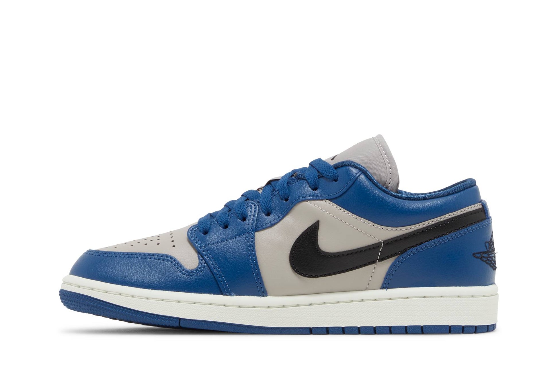 ( Women ) Air Jordan 1 Low 'French Blue College Grey' DC0774-402