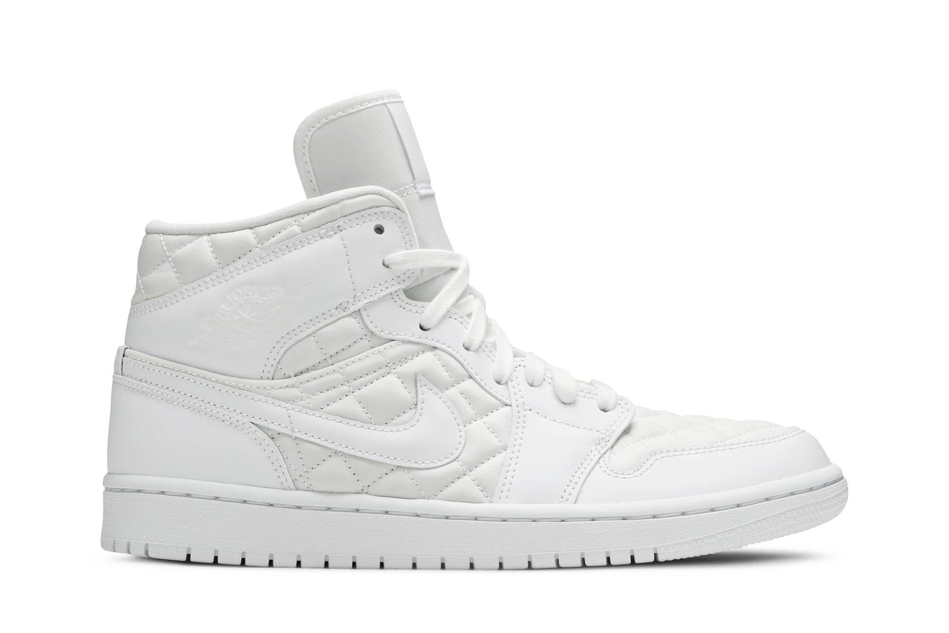 ( Women ) Air Jordan 1 Mid SE White Quilted DB6078-100