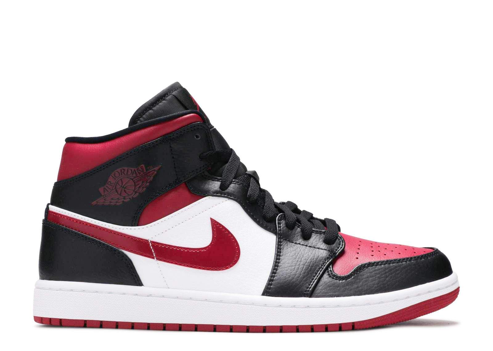 Air Jordan 1 Mid 'Noble Red' Revered Footwear