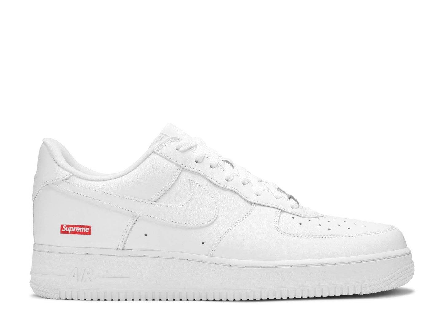 Nike Supreme X Air Force 1 Low 'Box Logo – White' Revered Footwear