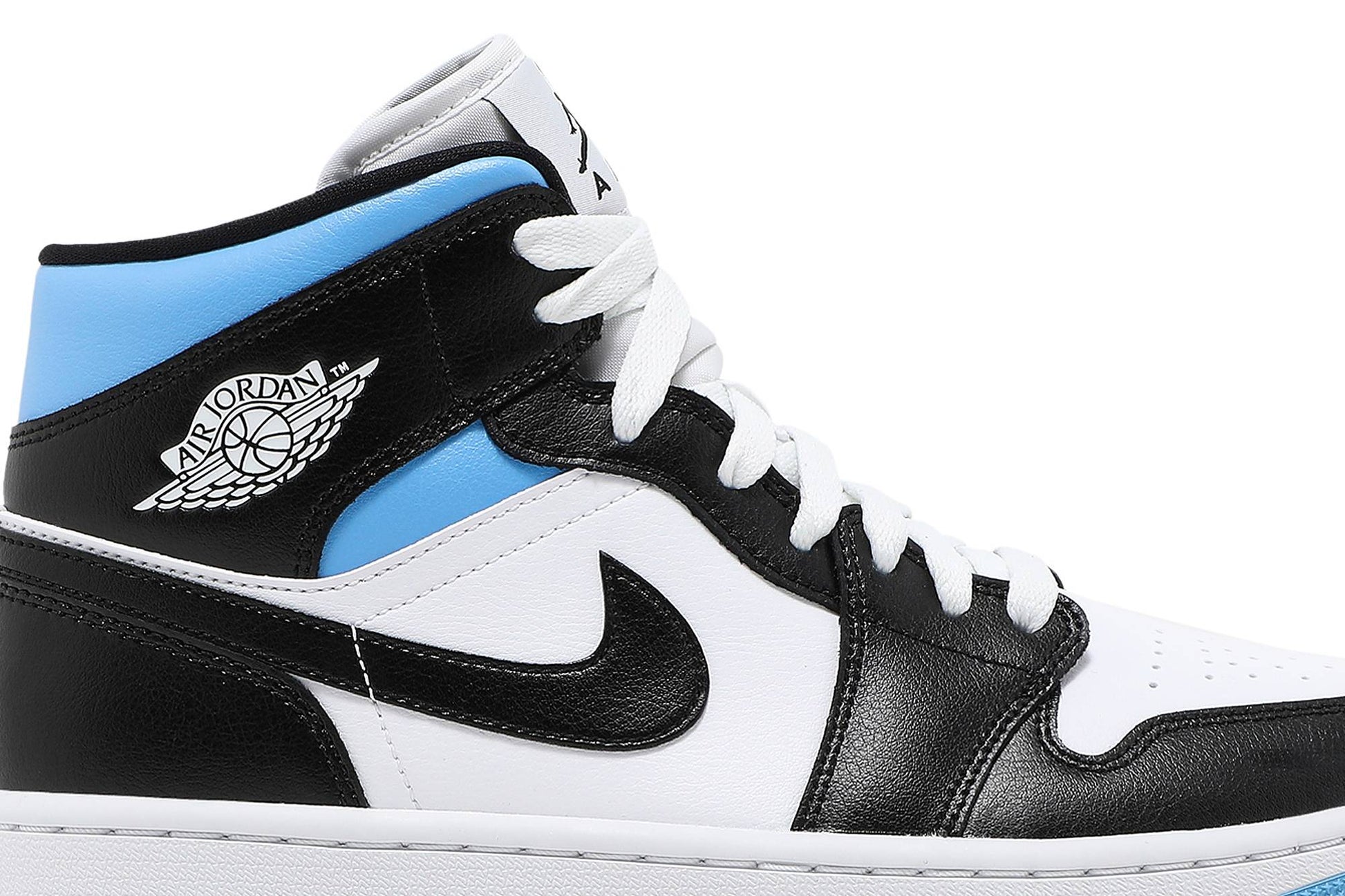 ( Women ) Air Jordan 1 Mid University Blue BQ6472-102