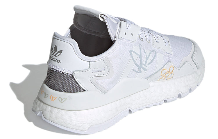 ( Women ) Adidas Originals Nite Jogger White Grey GZ3229