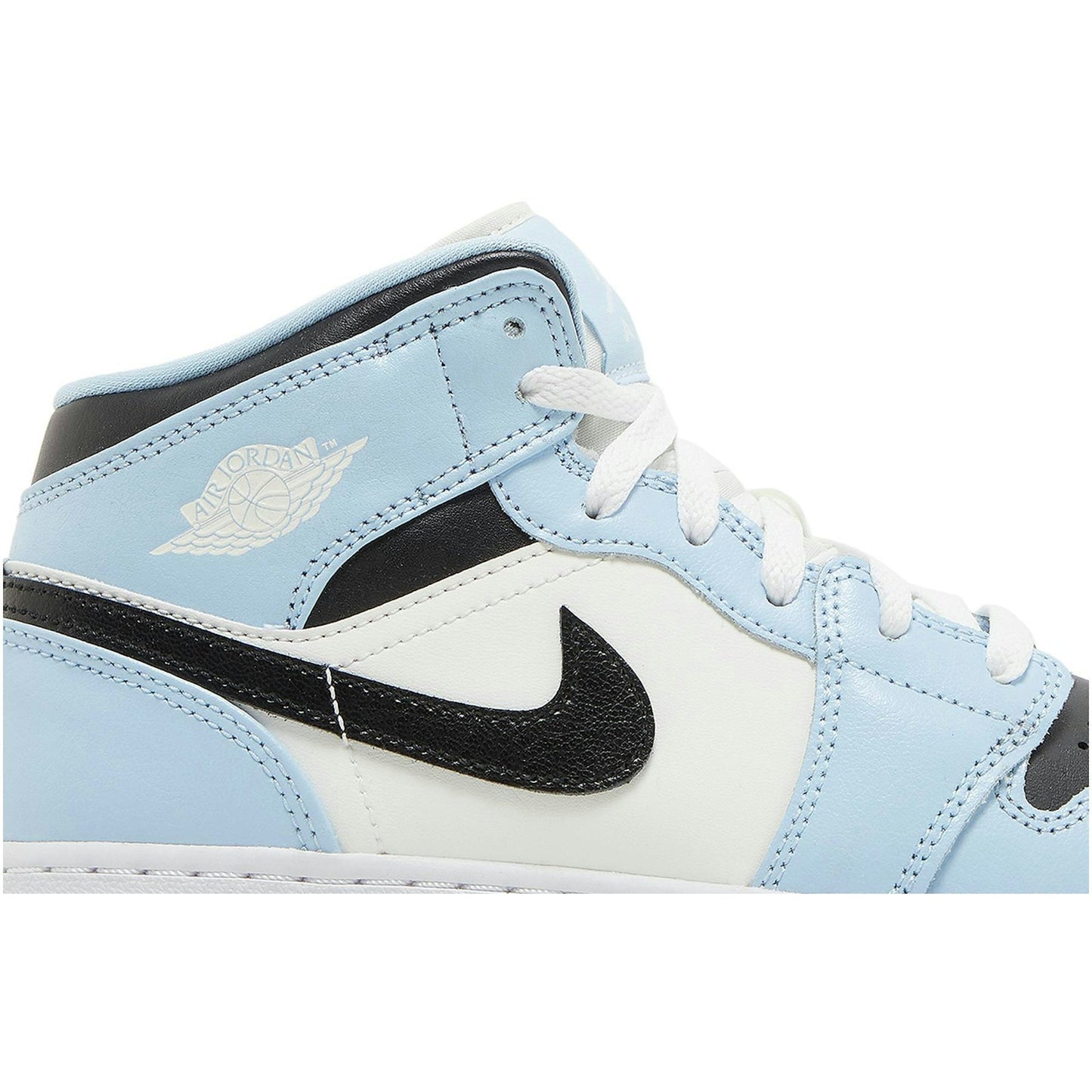 ( Grade School ) Air Jordan 1 Mid 'Ice Blue' 555112-401