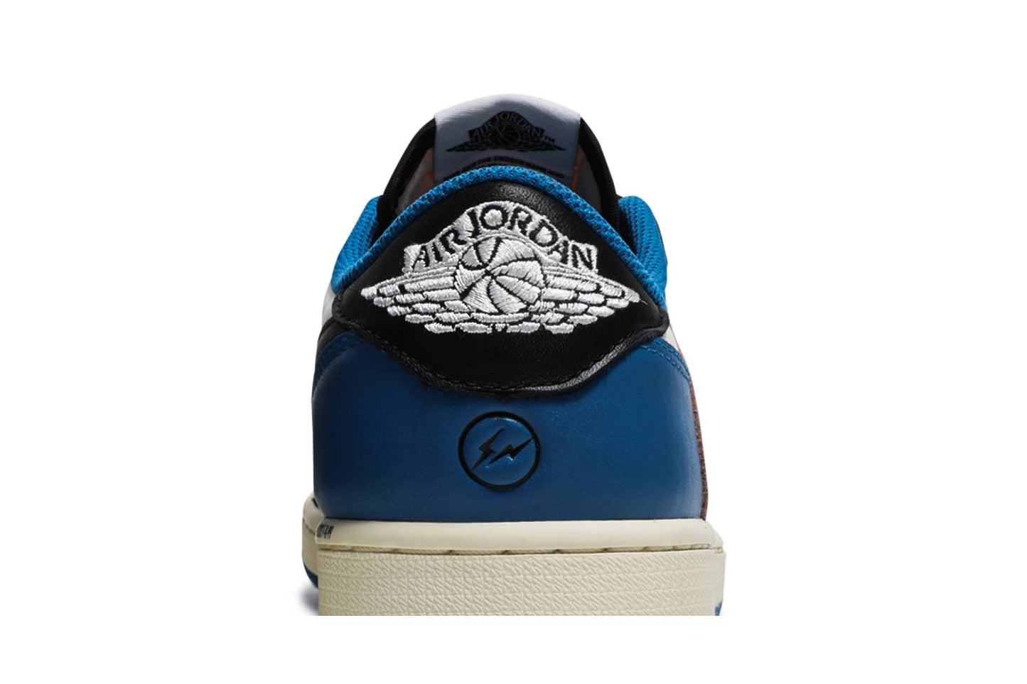 Fragment Design X Travis Scott X Air Jordan 1 Retro Low Military Blue DM7866-140