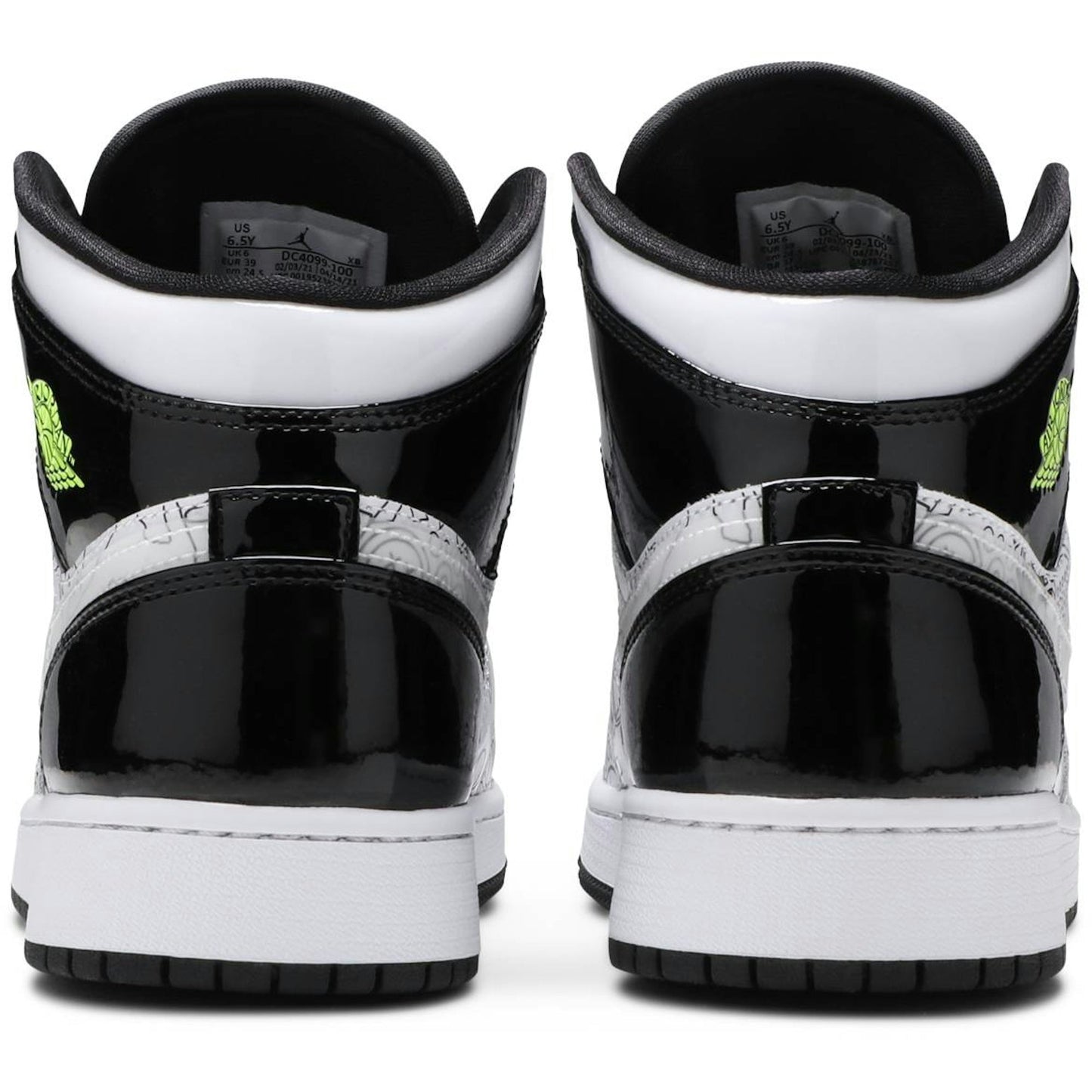 ( Grade School ) Air Jordan 1 Mid 'DIY' DC4099-100