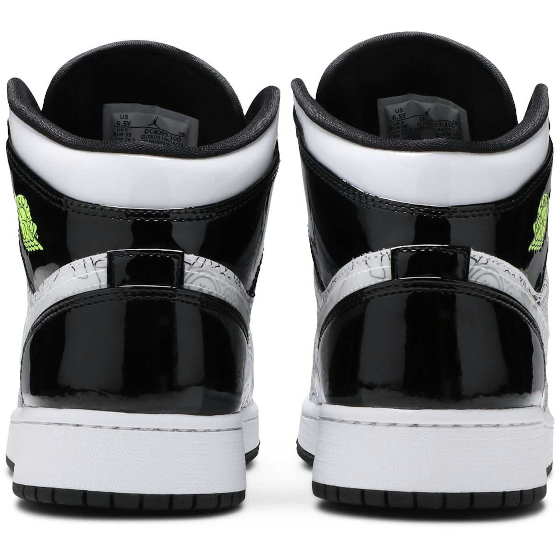 ( Grade School ) Air Jordan 1 Mid 'DIY' DC4099-100