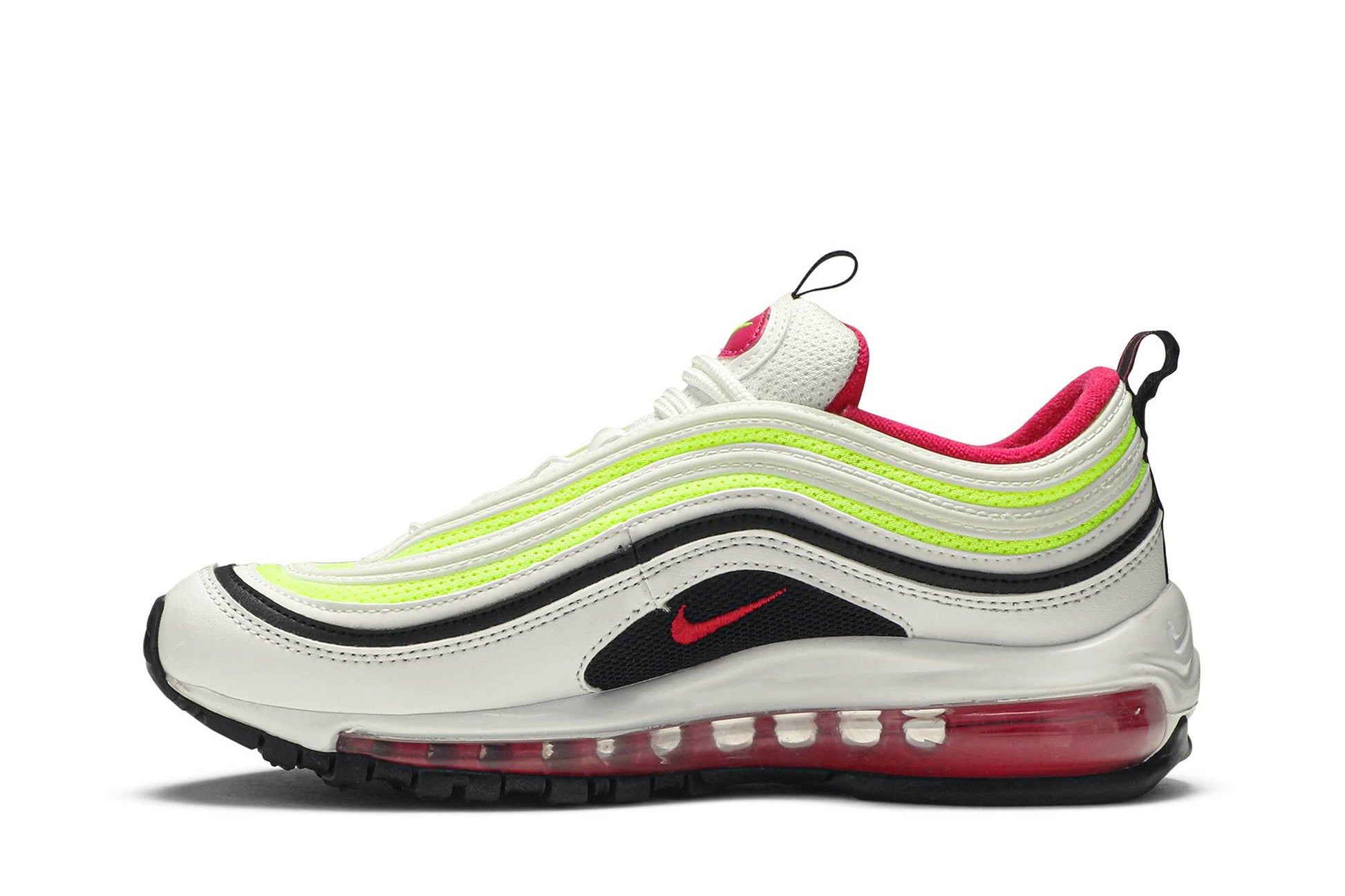 ( Youth ) Nike Air Max 97 White Rush Pink Volt CJ9978-100