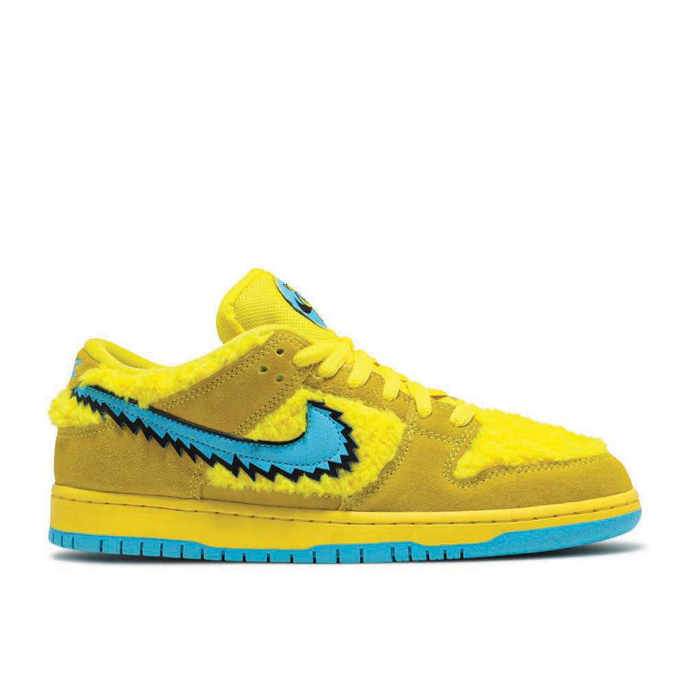 Nike Grateful Dead X Dunk Low SB 'Yellow Bear' Unfading Sneaker