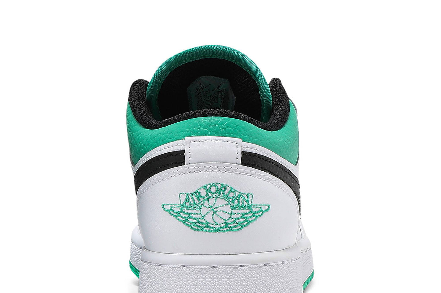 ( Grade School ) Air Jordan 1 Low 'White Lucky Green' 553560-129