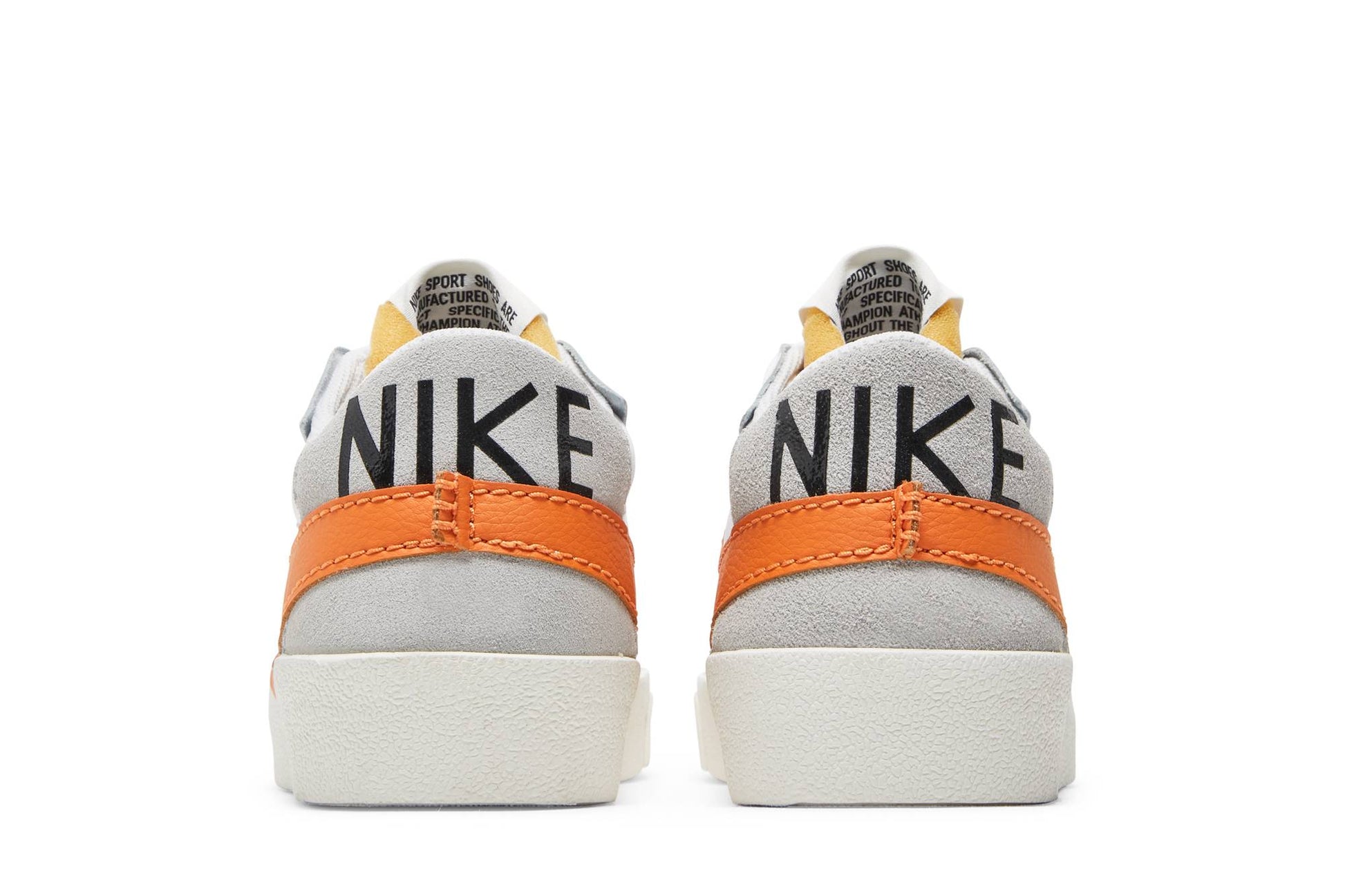 Nike Blazer Low Jumbo 'White Orange' DN2158-100