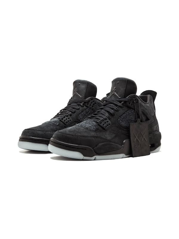 Air Jordan 4 X KAWRS Black