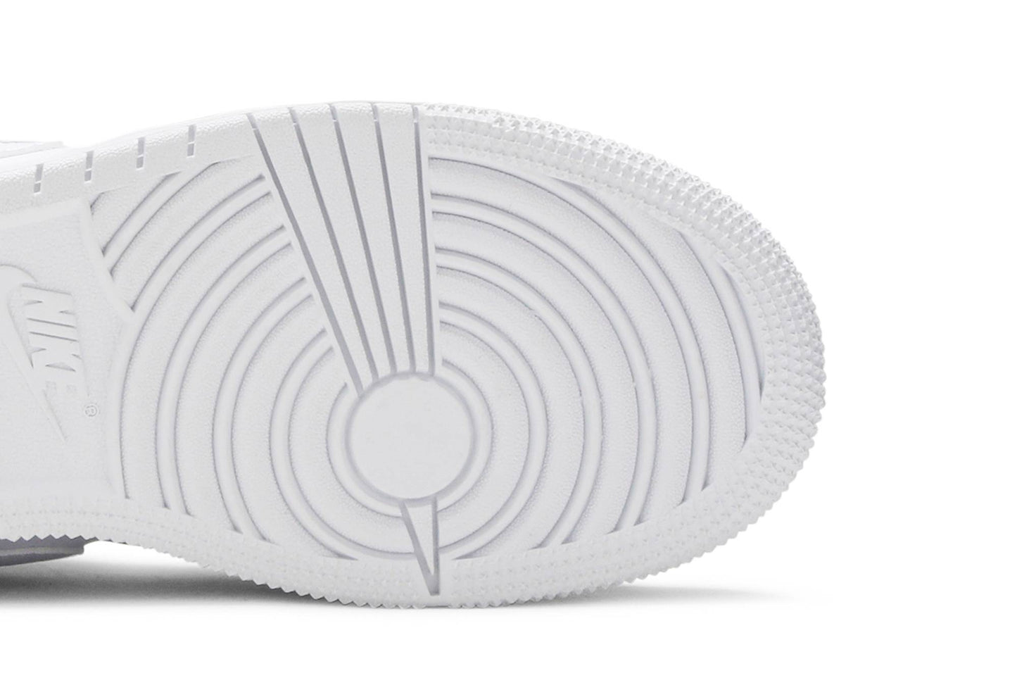 ( Grade School ) Air Jordan 1 Mid 'Triple White' 554725-130