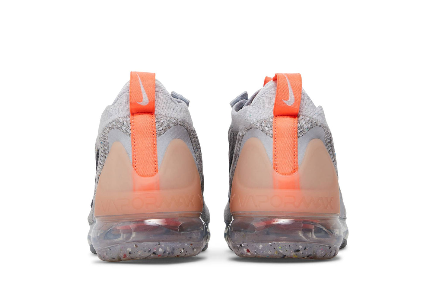 Nike Air VaporMax Flyknit 'Grey Fog Bright Mango' 2021 DH4084-002