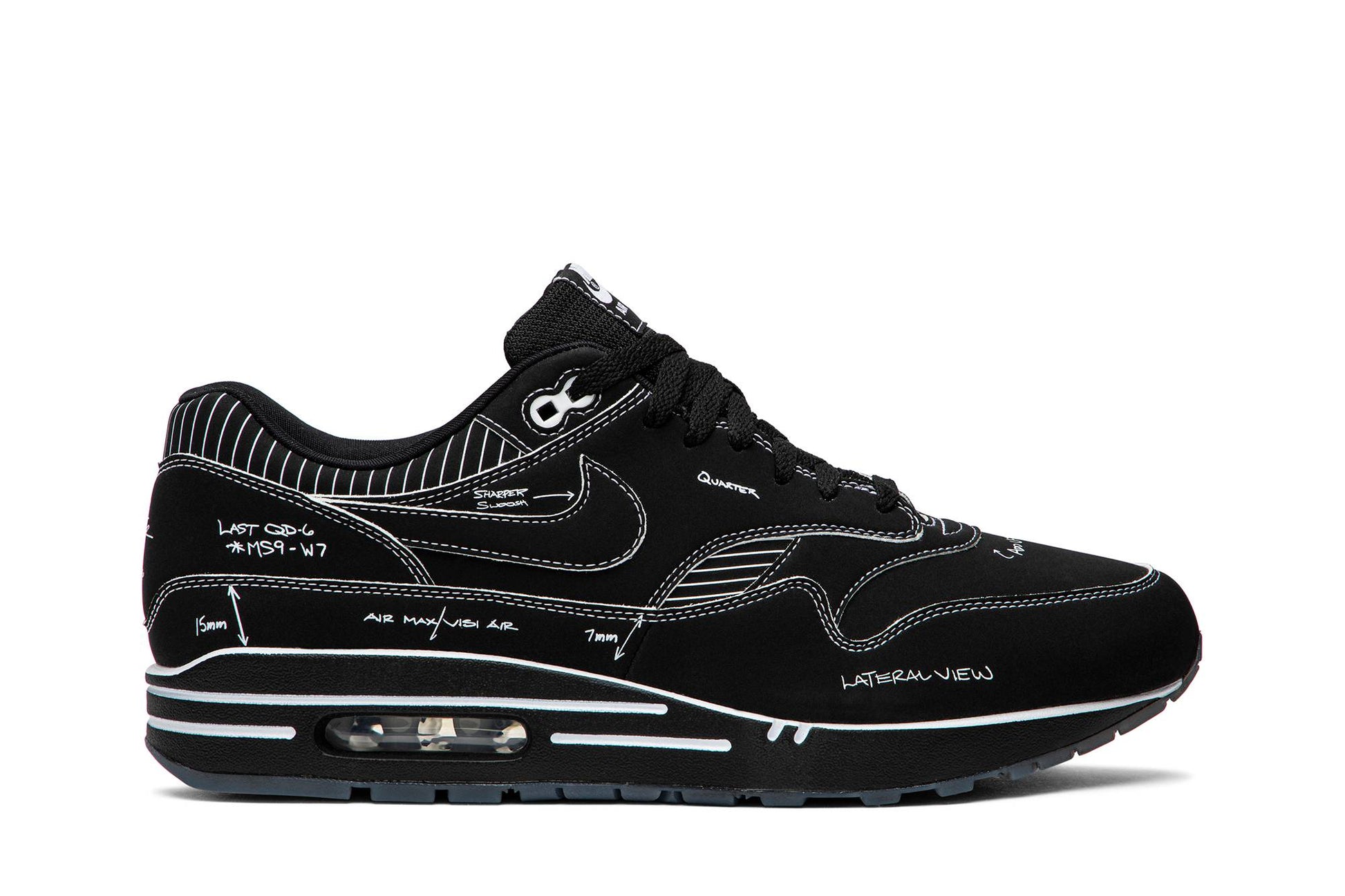 Nike Air Max 1 'Tinker Sketch To Shelf – Black Schematic' CJ4286-001