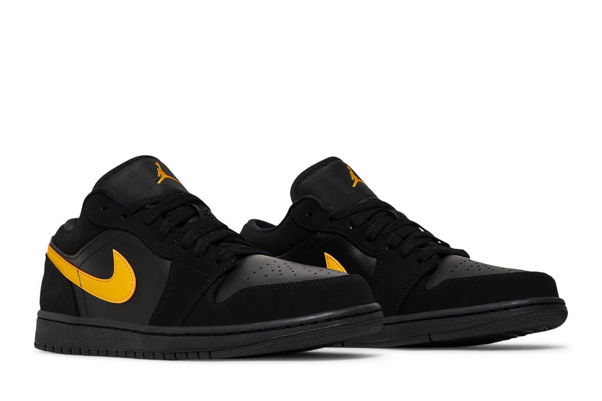 Air Jordan 1 Low 'Black University Gold' 553558-071