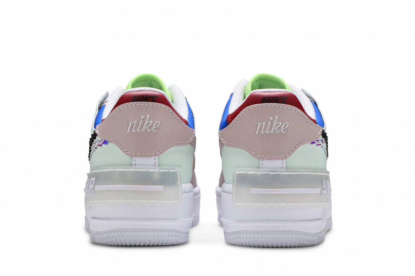 ( Women ) Nike Air Force 1 Shadow SE Pixel Swoosh – Barely Green CV8480-300