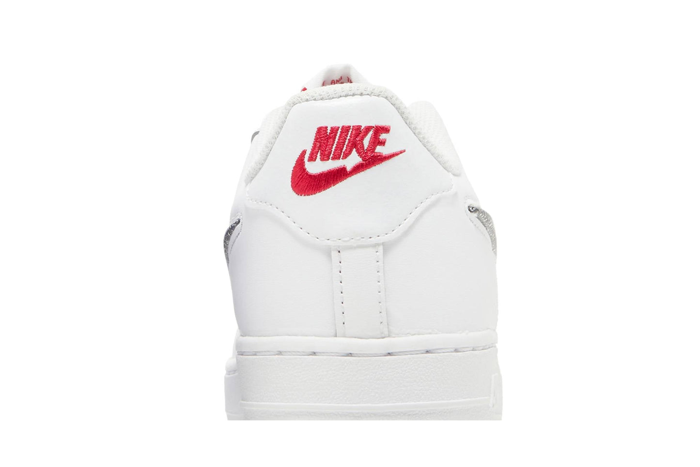 ( Grade School ) Nike Air Force 1 Low LV8 'White Metallic Silver' DC9651-100
