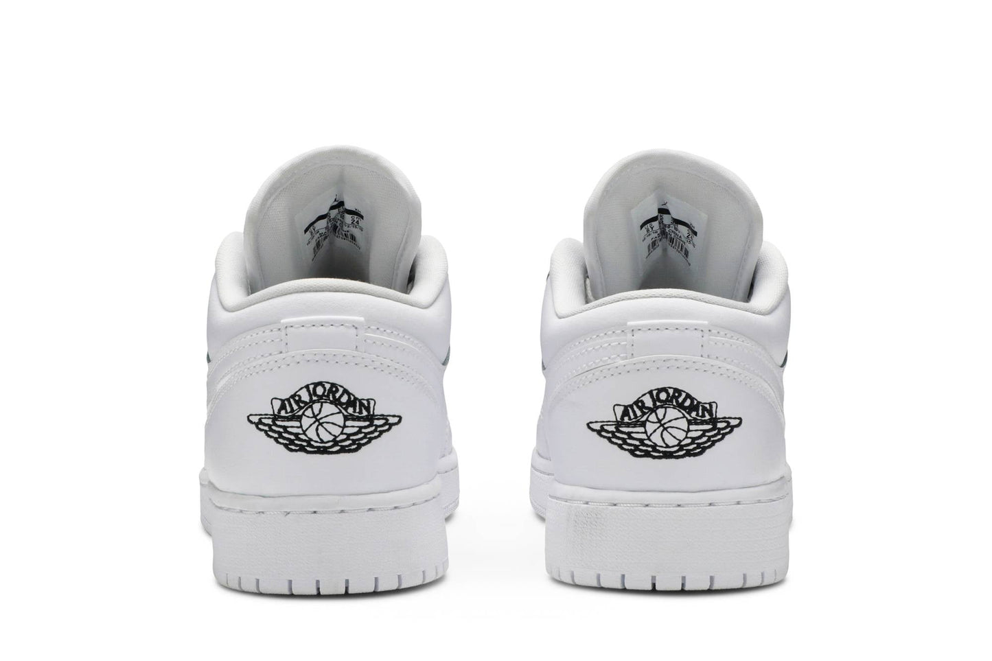 ( Grade School ) Air Jordan 1 Low White Black 553560-101
