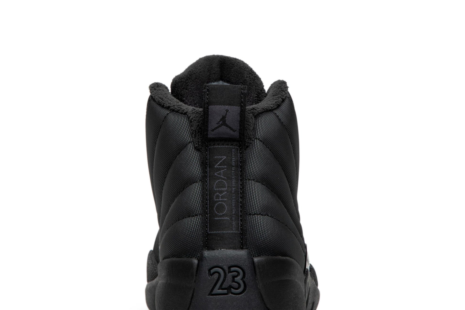 Air Jordan 12 Retro Winterized Triple Black BQ6851-001