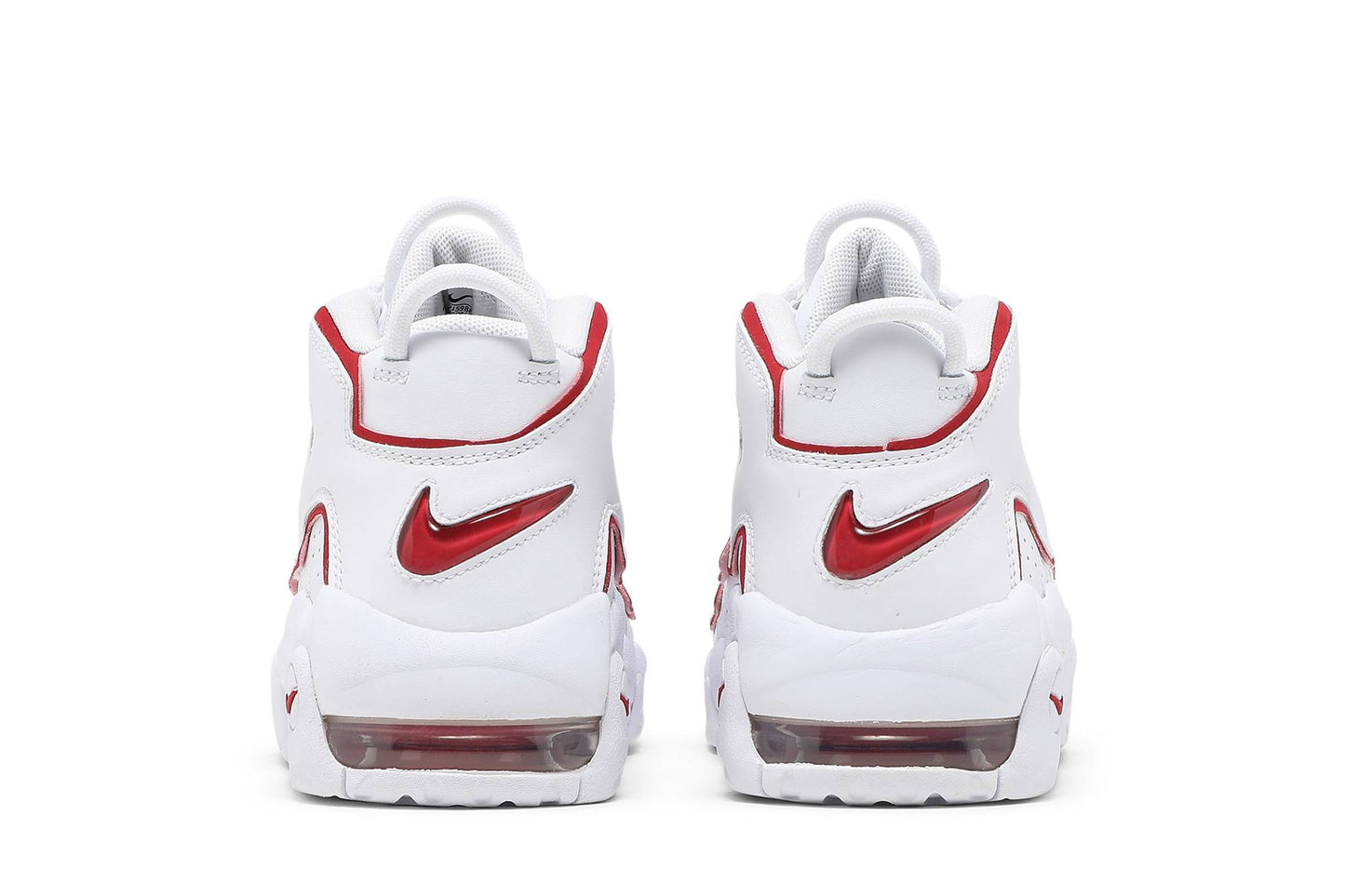 ( Grade School ) Nike Air More Uptempo 2021 White Varsity Red DJ5988-100