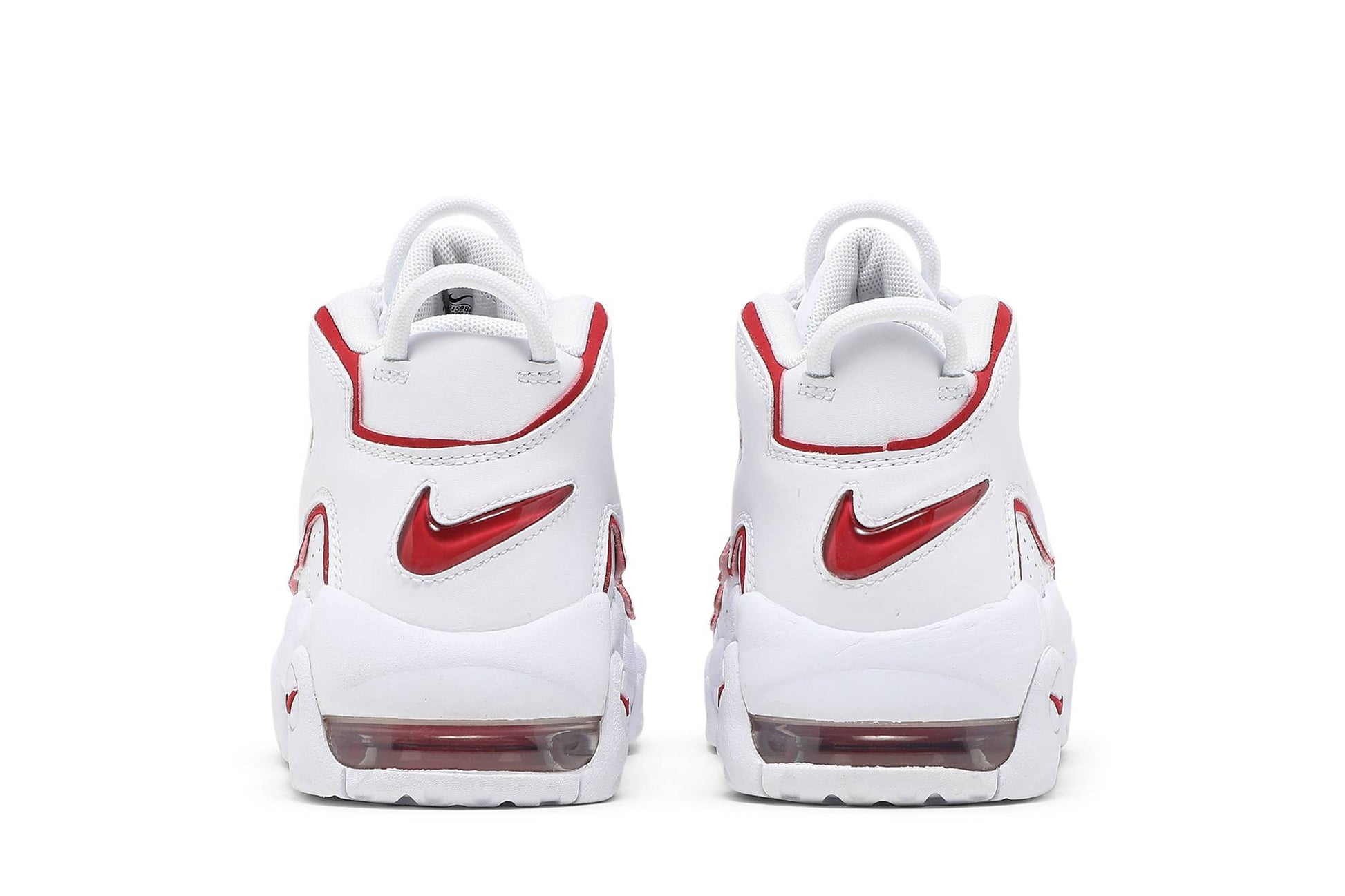 ( Grade School ) Nike Air More Uptempo 2021 White Varsity Red DJ5988-100