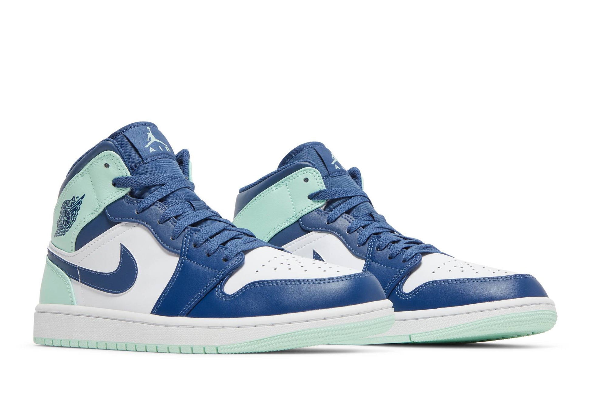 Air Jordan 1 Mid 'Blue Mint' 554724-413