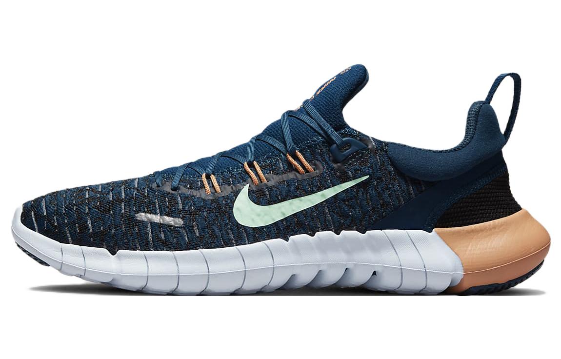 ( Women ) Nike Free RN 5.0 'Blue White Gold' CZ1891-402