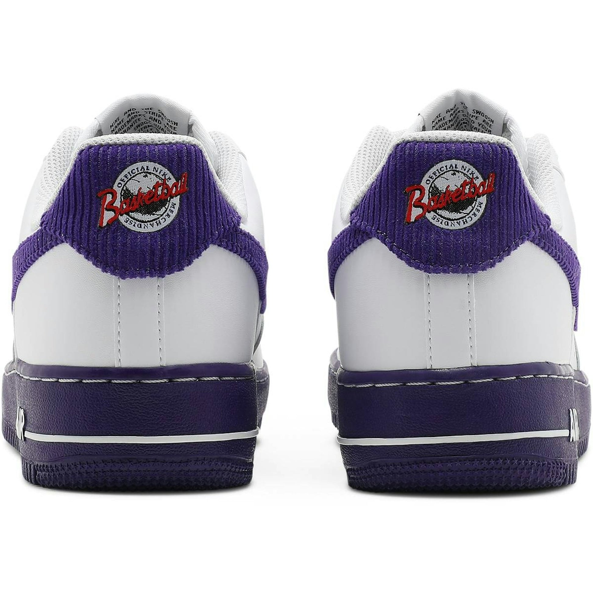 Nike Air Force 1 07 LV8 EMB White Court Purple DB0264-100