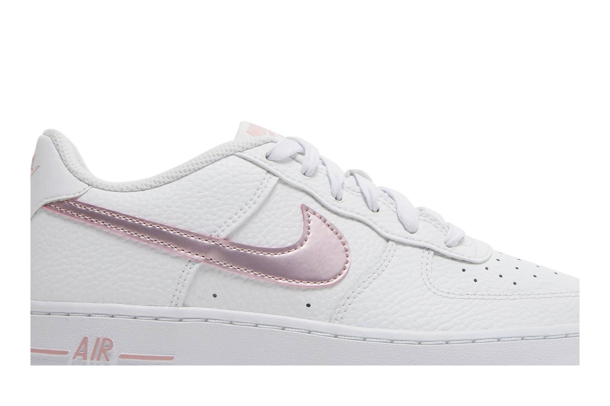 ( Grade School ) Nike Air Force 1 Low White Pink Glaze CT3839-104
