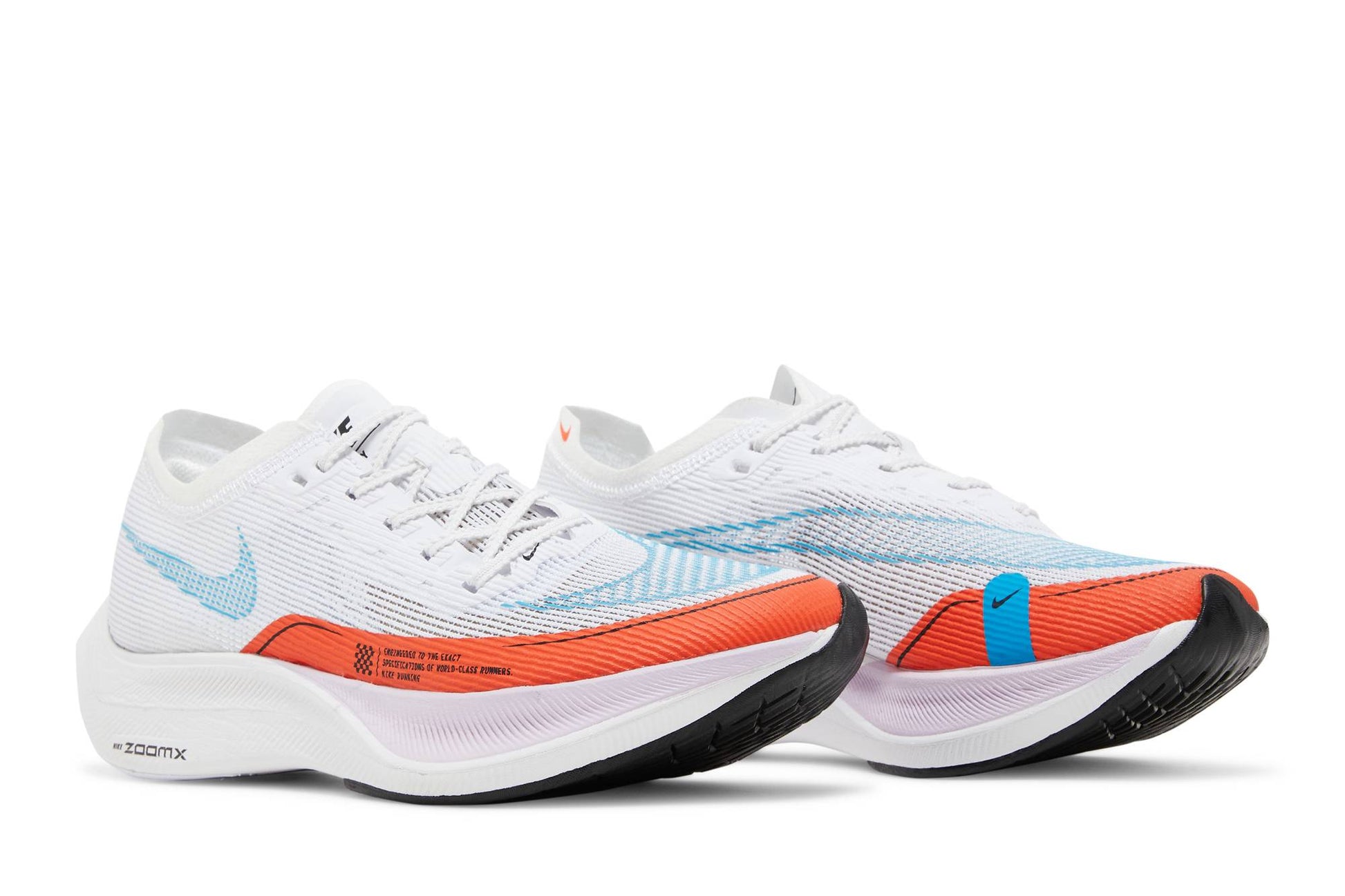 ( Women ) Nike ZoomX Vaporfly Next% 2 White Rush Orange CU4123-102