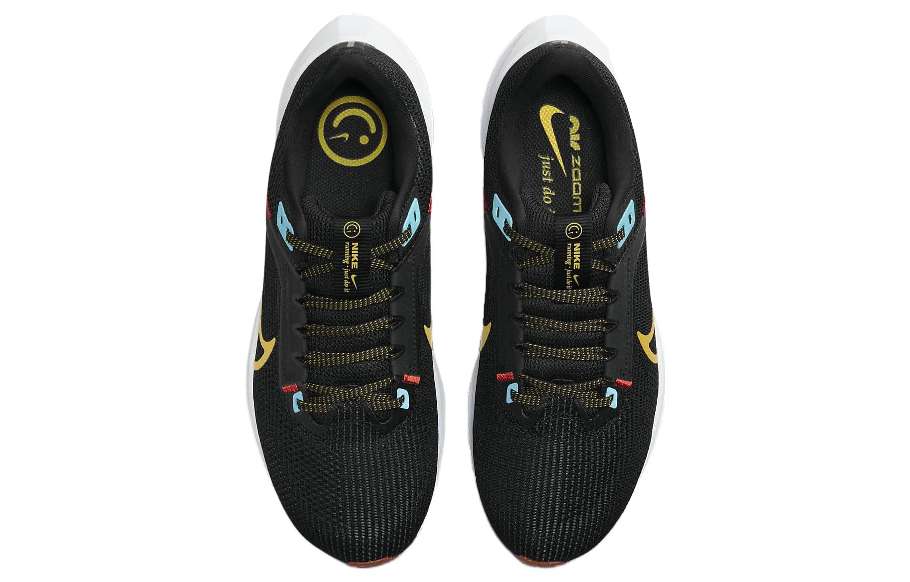 ( Women ) Nike Air Zoom Pegasus 40 Black Speed Yellow Blue DV3854-002
