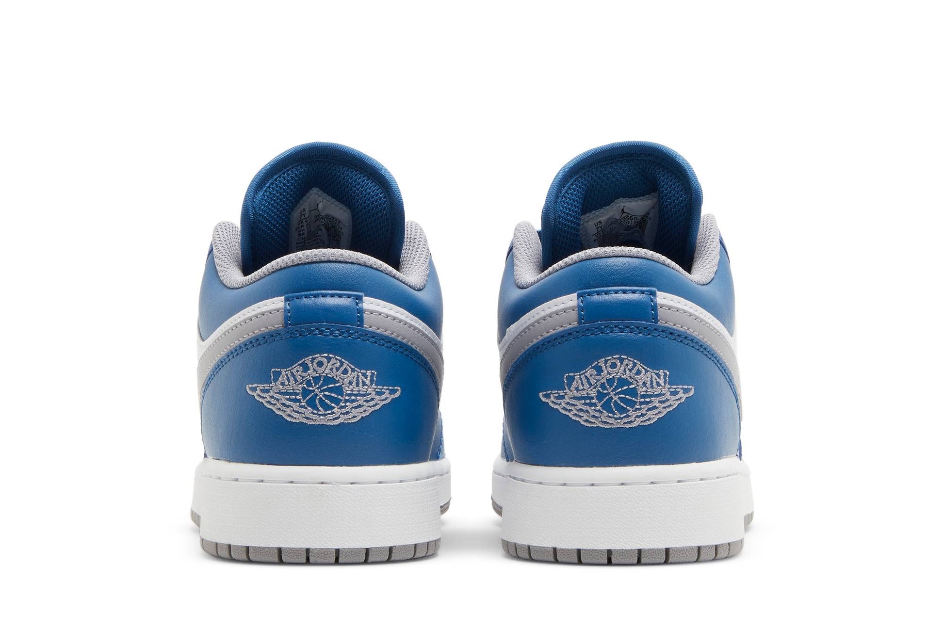 ( Grade School ) Air Jordan 1 Low 'True Blue Cement' 553560-412