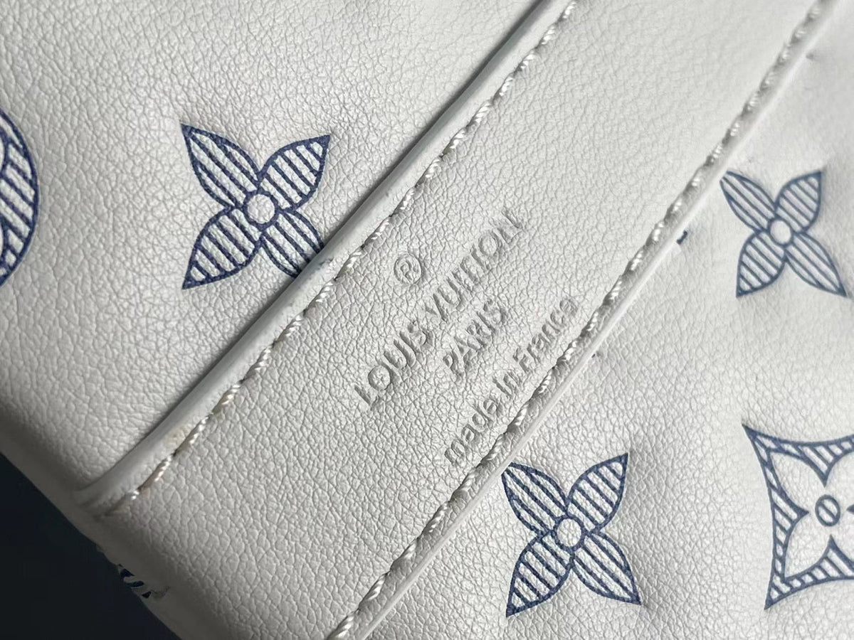 Louis Vuitton Keepall Bandoulière 50 Monogram White/Grey Duffle Bag