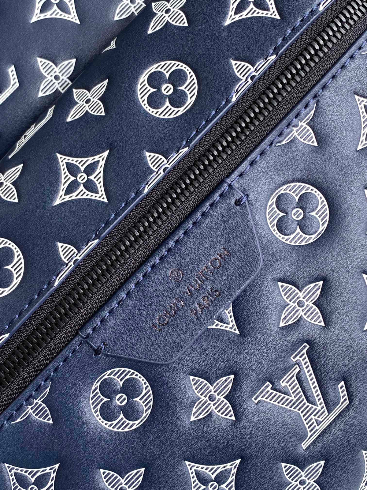 Louis Vuitton Discovery Backpack PM Monogram Bleached Canvas Blue