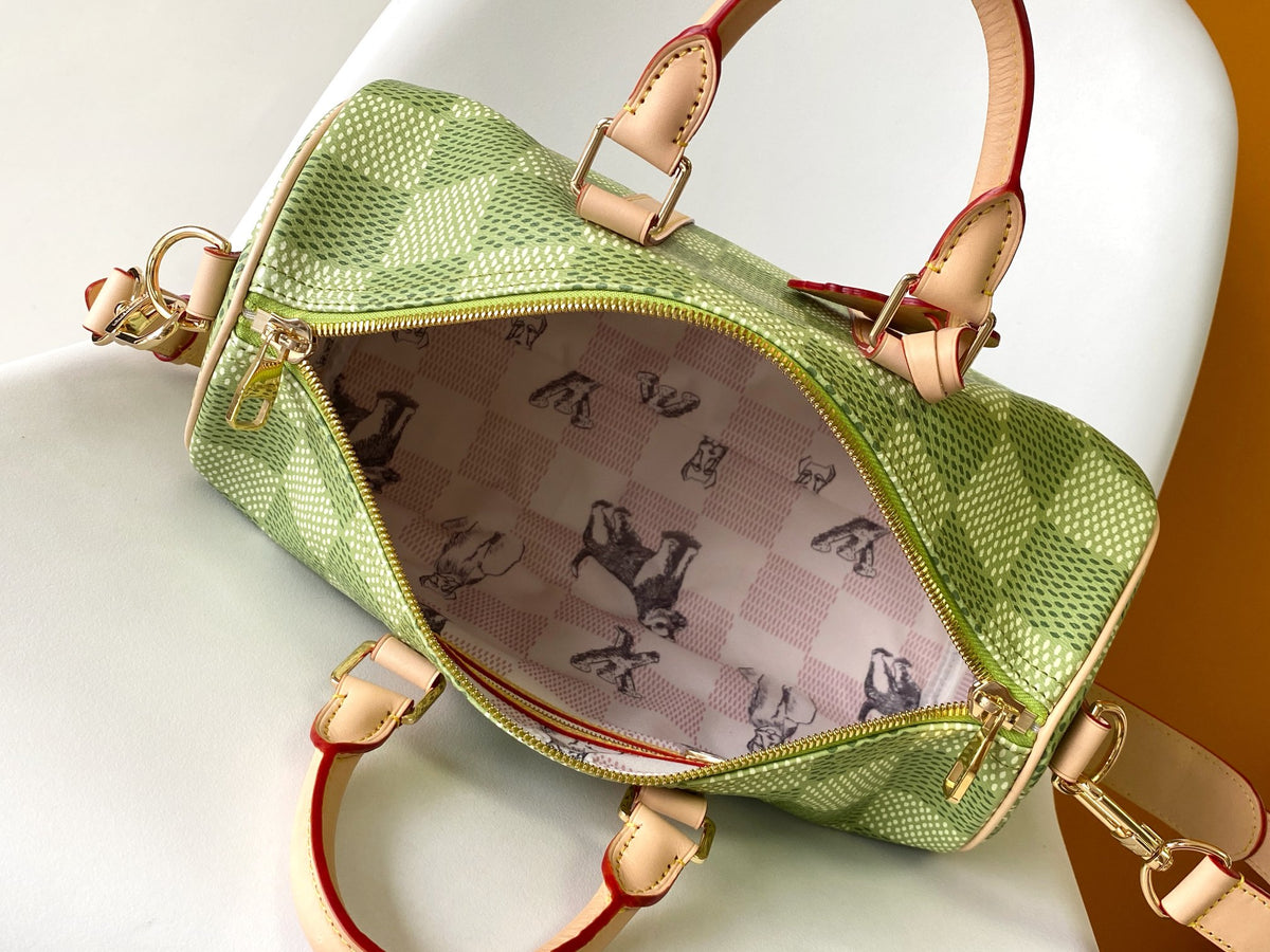 Louis Vuitton x Tyler, The Creator Keepall Bandoulière 25 Green Damier Golf