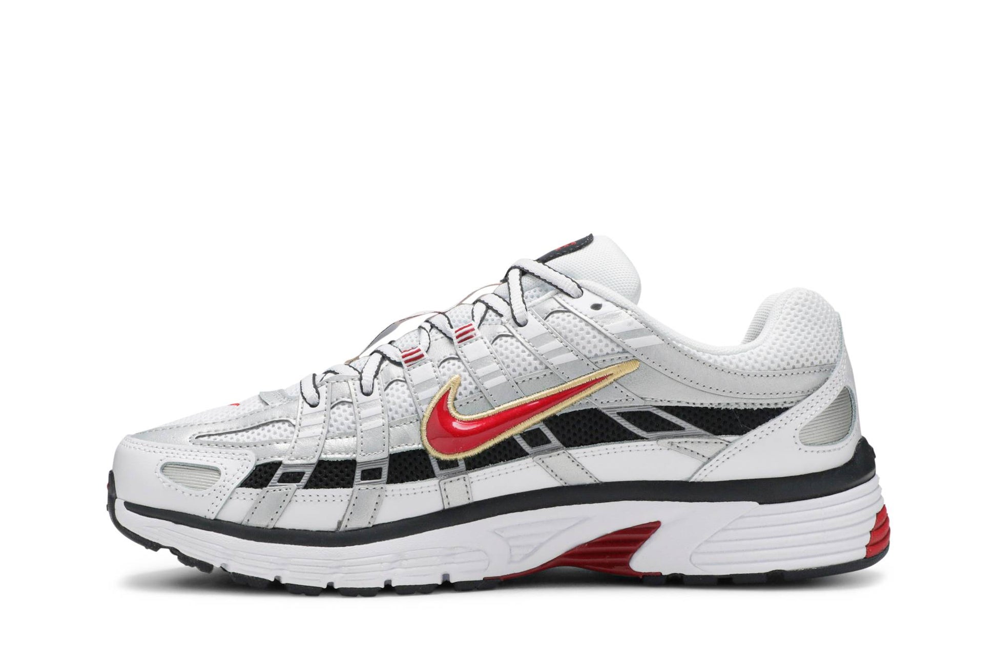 ( Women ) Nike P-6000 CNPT Metallic Silver Red BV1021-101